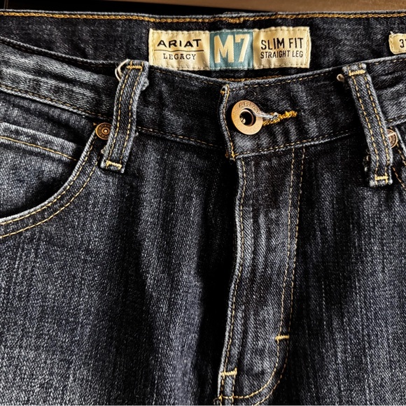 Ariat M7 Stretch Legacy Stackable Straight Leg Jean 32x30 Fremont - Picture 2 of 6